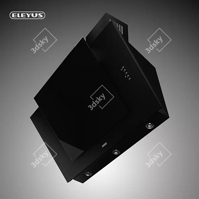 ELEYUS Titan A 750 90 BL: Powerful Extractor in 900mm Width 3D model image 2