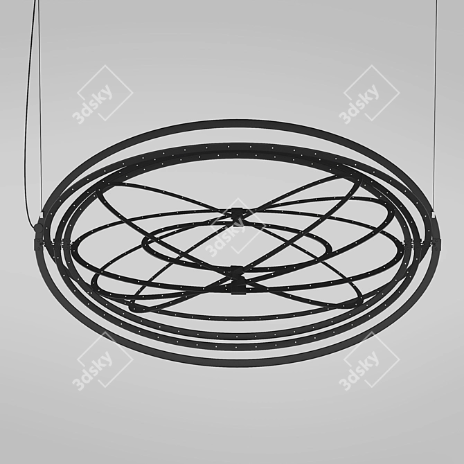 Cosmic Pendant Light 3D model image 1