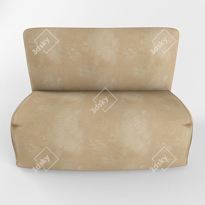 Modern Comfort Sofa 3D model image 3