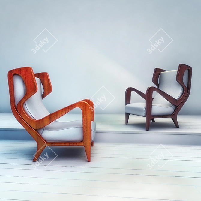 Elevate Your Comfort: XO Chair 3D model image 1
