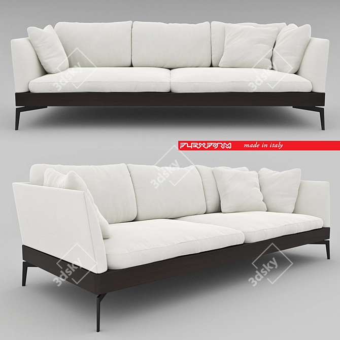 Elevate Comfort with Flexform 3D model image 1