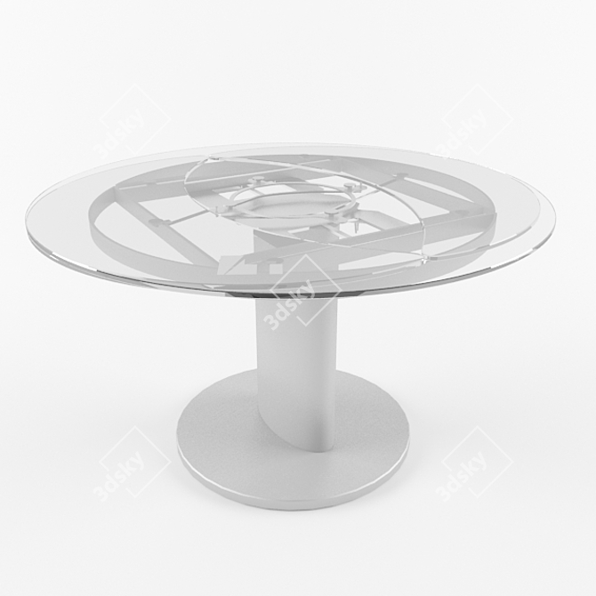 Giro Transforming Table 3D model image 1