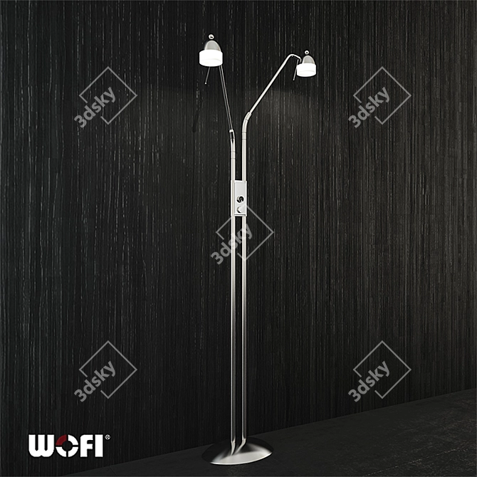 Wofi ALI 840: Sleek German Floor Lamp 3D model image 1