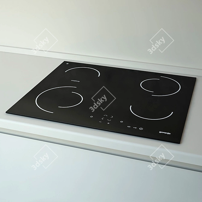 Sleek Gorenje Hobs Collection 3D model image 3