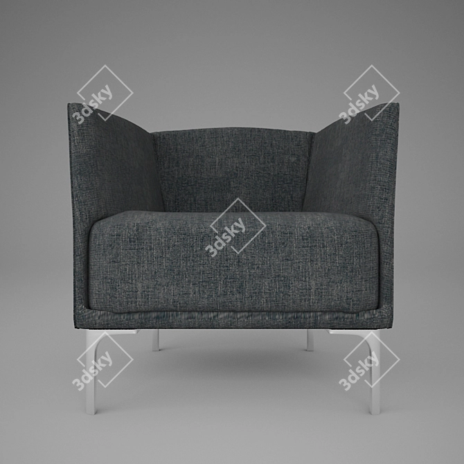 Benz 392 Ergonomic Chair 3D model image 1