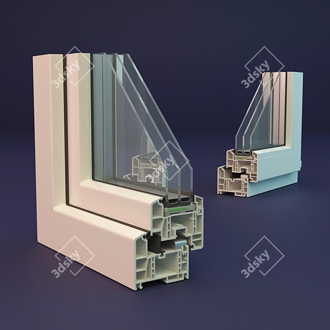 REHAU GENEO: Next-Level Window System 3D model image 1