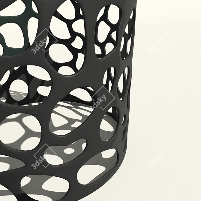 Elegant Ennis Accent and Side Tables 3D model image 2