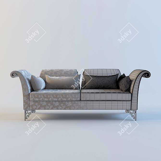 Italian Collection: JCPassion Sofa 3D model image 3