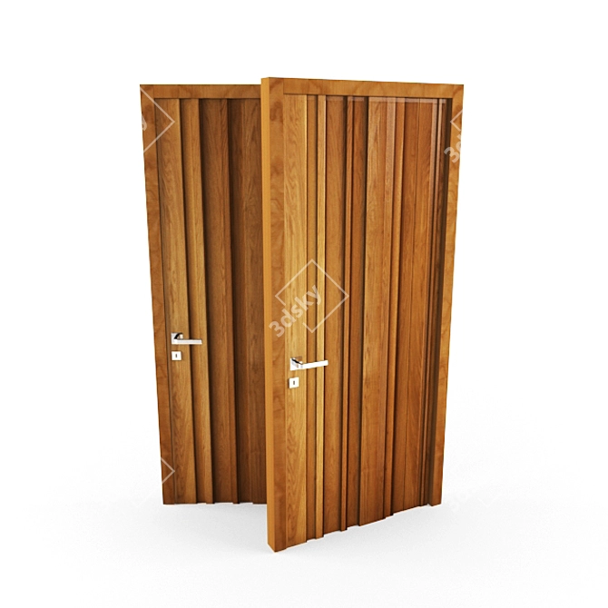 Polaris Rovere Doors - Ultimate Security 3D model image 1