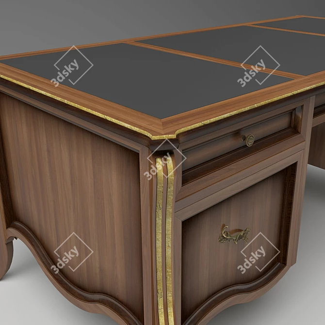 Cezanne Office Table 3D model image 3