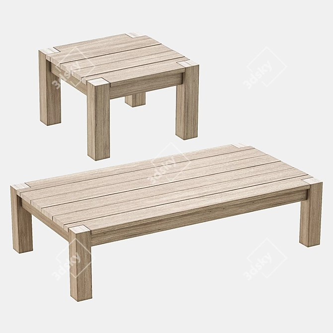 RH MALIBU Collection: Stylish & Comfortable Furniture 3D model image 11