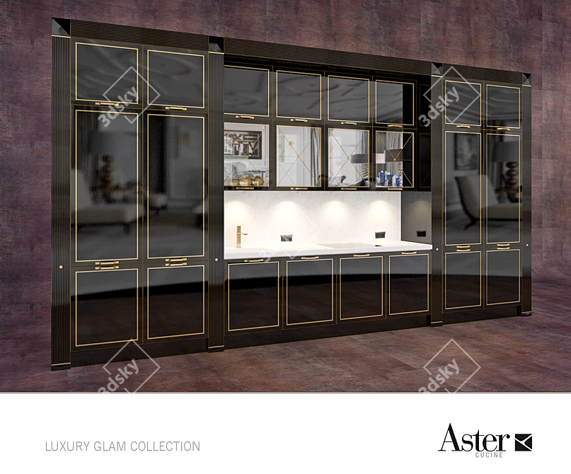 Glamorous Luxury with ASTER 3D model image 1