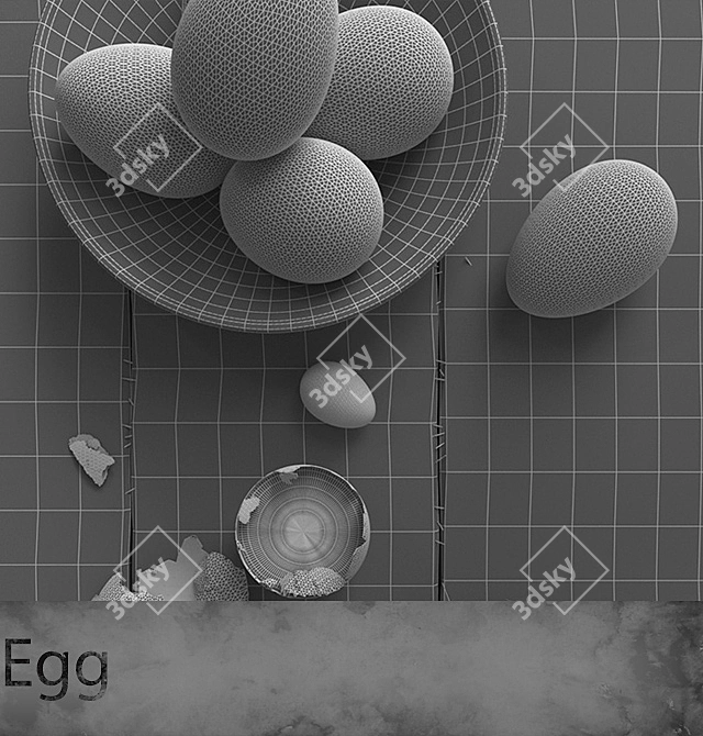 Merge & Render EggBowl Kit 3D model image 2