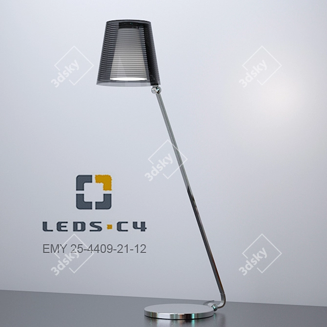 Modern LED Floor Lamp - EMY 3D model image 1