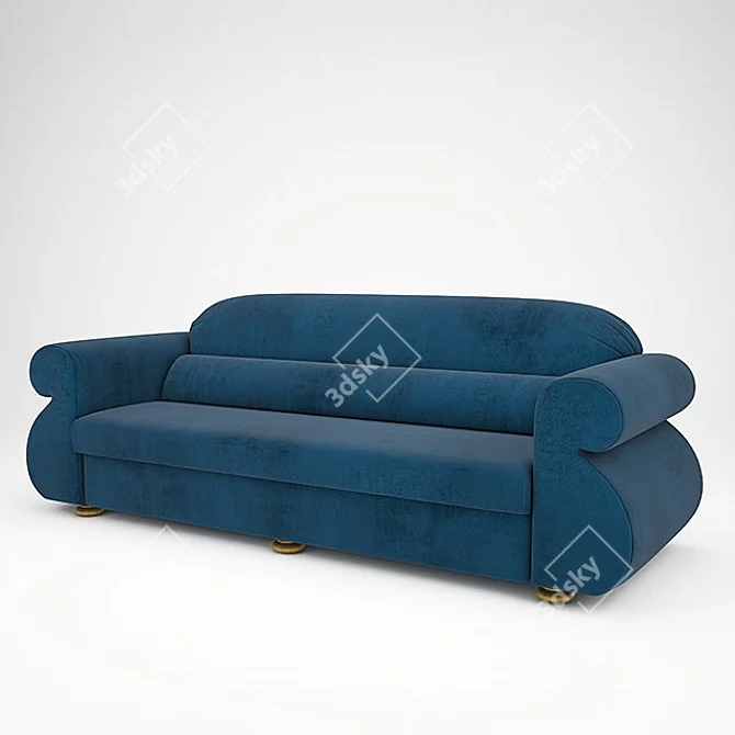 Elegant Nadir Sofa by Divanissimi 3D model image 1