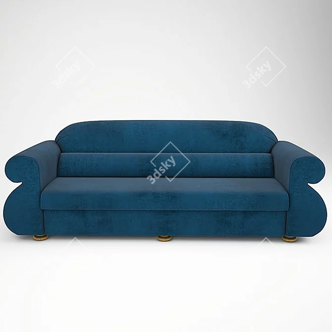 Elegant Nadir Sofa by Divanissimi 3D model image 2