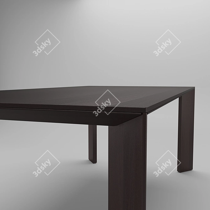 Modern Italian Design: Gill Table by Poliform 3D model image 2