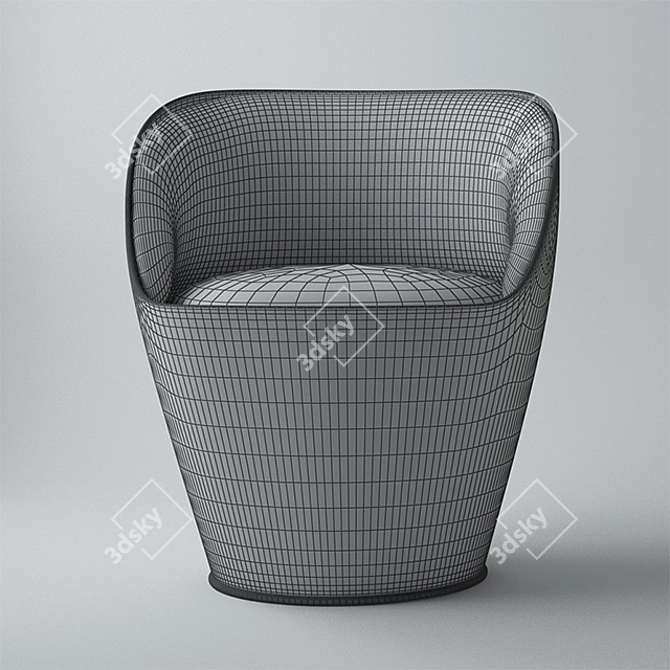 ComfortPlus Seating Chair 3D model image 3