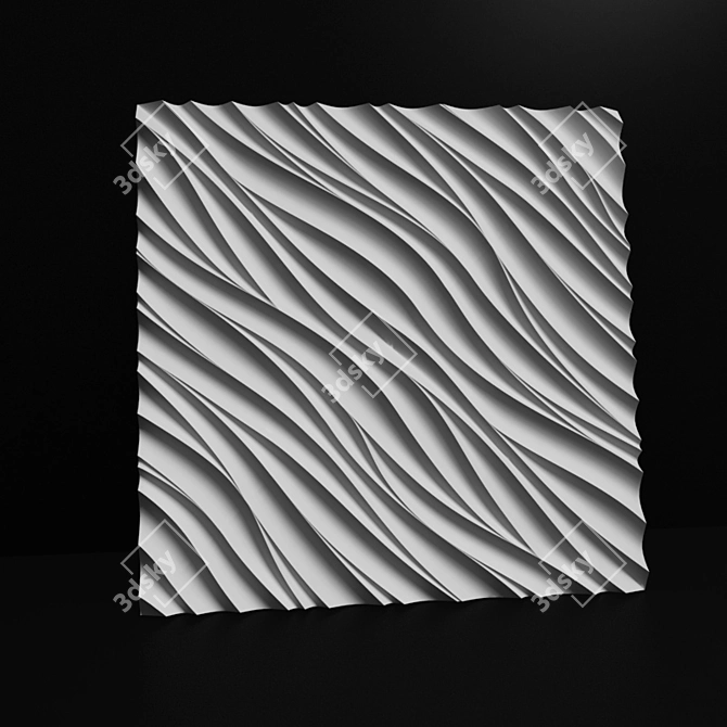 Harmony 3D Wall Panel 3D model image 1