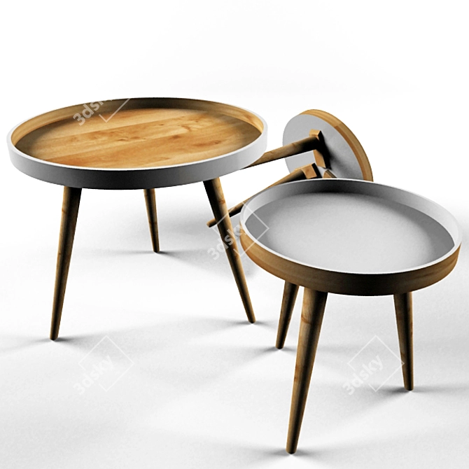 Elegant Limbo Table 3D model image 1