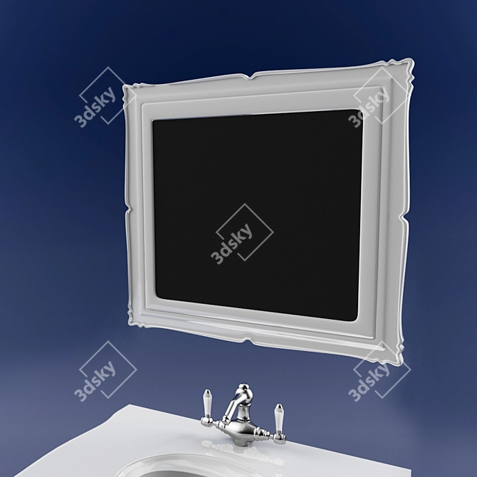 Visconti Tumb - Elegant Bathroom Furniture 3D model image 2