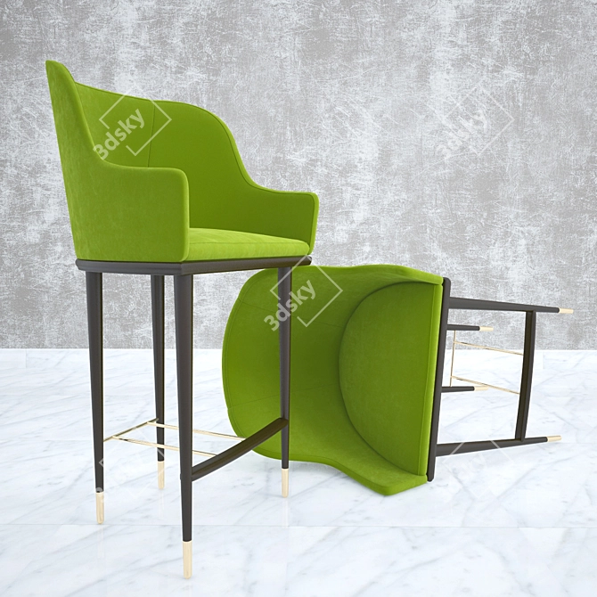 ErgoFlex Chair 3D model image 1