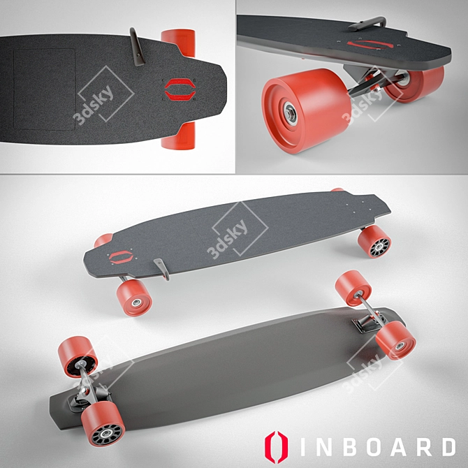 Monolith- Electric Skateboard Experience 3D model image 1