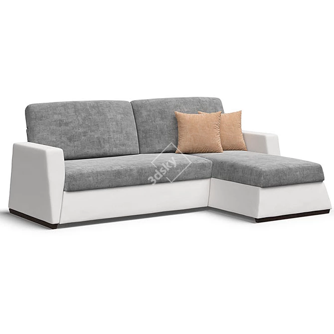 Minimalist Magicanto Sofa 3D model image 1