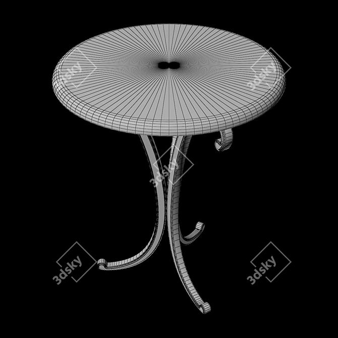 Compact Telephone Coffee Table 3D model image 3