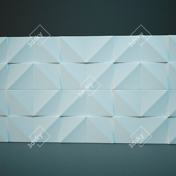 Elegance in Decor: 760х350 Decorative Panel 3D model image 1