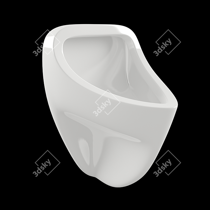 Sleek Urinal Solution 3D model image 1