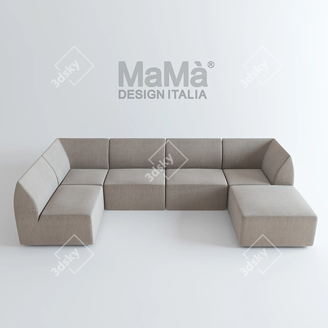 Italian Luxury: MaMa Design Murano 3D model image 1