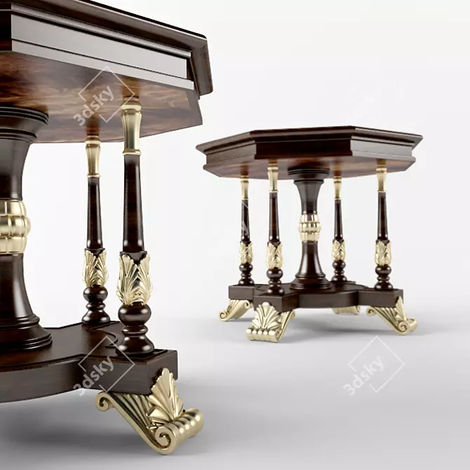 Elegant Table Decor Accent 3D model image 2