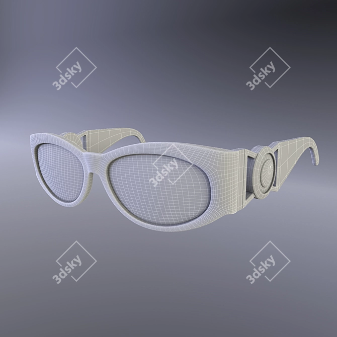 Stylish Eyewear for Any Occasion 3D model image 2