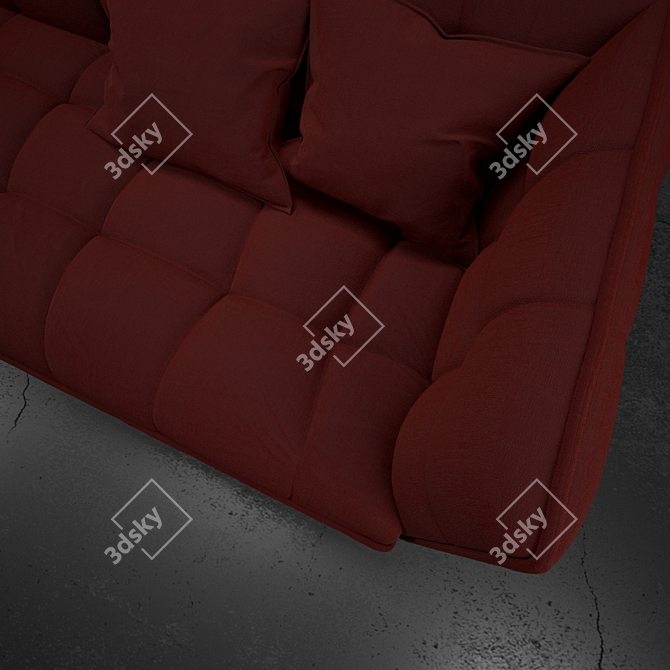 Husk Sofa by Factory B&B ITALIA 3D model image 3