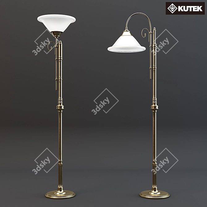 Kutek Capri LS-1: Tall and Stylish Lighting 3D model image 1