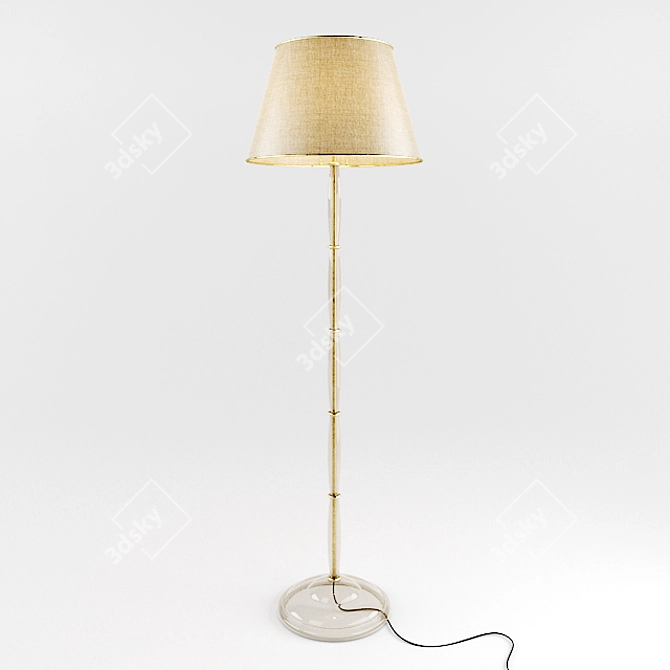 Elegant Donghia Floor Lamp 3D model image 1