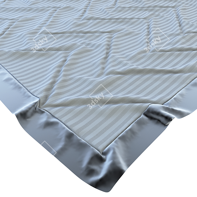 Zigzag Carpet: Versatile and Stylish 3D model image 2