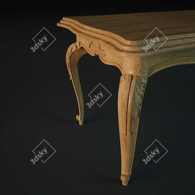 Classic Coffee Table 3D model image 3