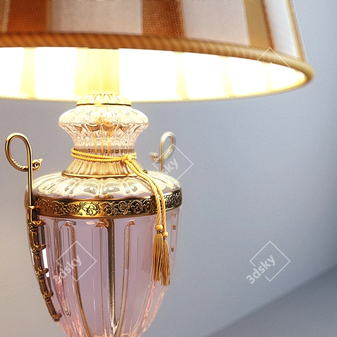 Elegant Ceramic Table Lamp 3D model image 3