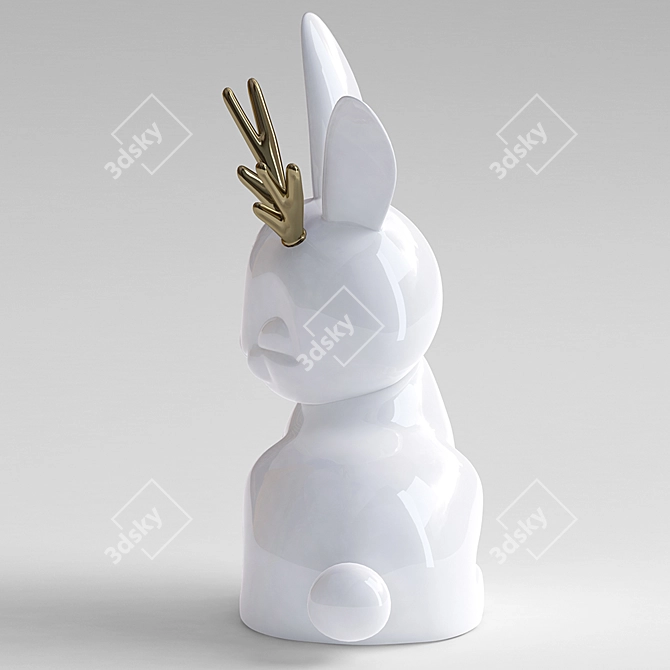 Mythical Jackalope: Fearsome Folklore 3D model image 2