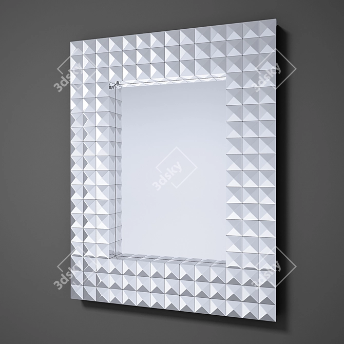 Axton DM1959 Modern Wall Mirror 3D model image 1