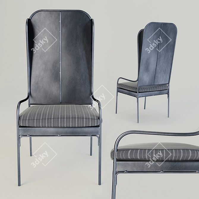 Modern Pittsburgh Chair 3D model image 1