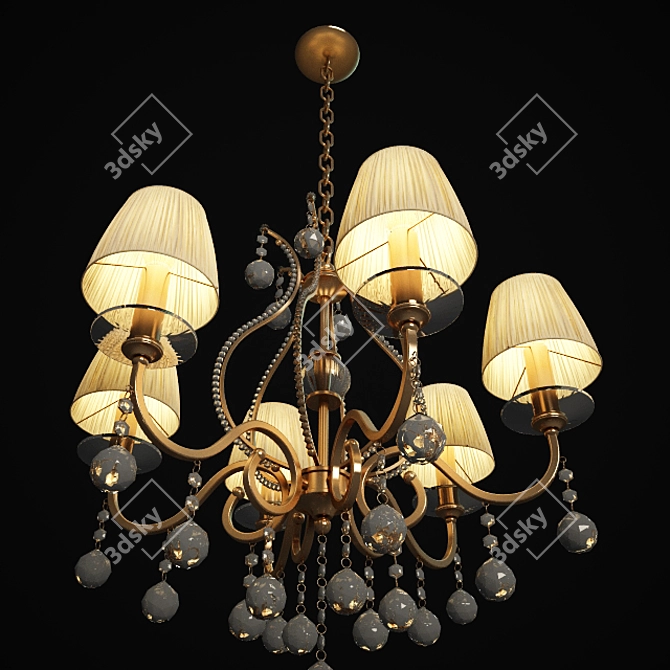 DF-Lighting Chandelier: Elegant Illumination for Every Space 3D model image 1