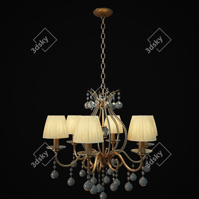 DF-Lighting Chandelier: Elegant Illumination for Every Space 3D model image 2