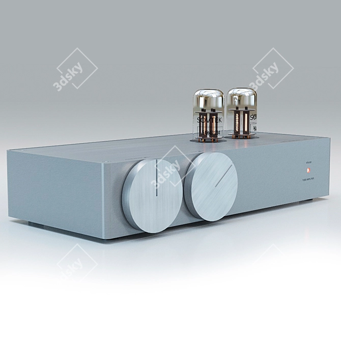 22 Tube Music Amplifier 3D model image 3