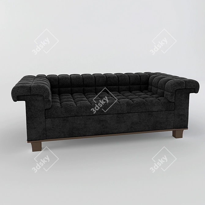  Mid-Century Modern Dunbar Party Sofa 3D model image 1