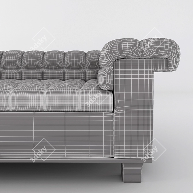  Mid-Century Modern Dunbar Party Sofa 3D model image 3