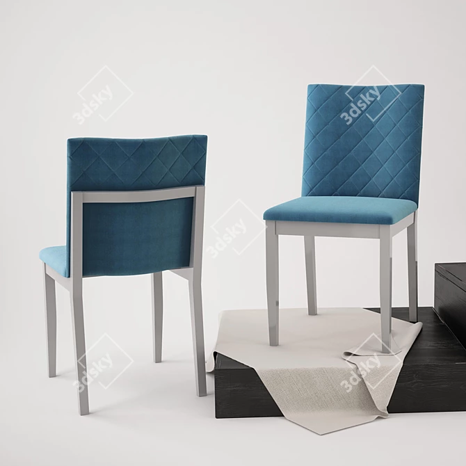 Minimalist Chair 3D model image 1