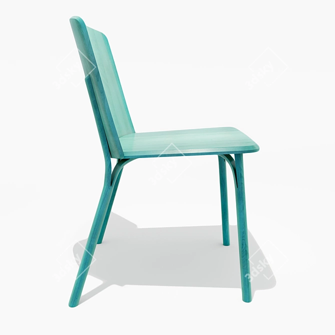 Modern Split Chair by Arik Levy 3D model image 2